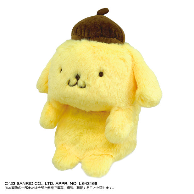 Sanrio Characters Funbarus Plush Pom Pom Purin, Stuffed Animals, animota