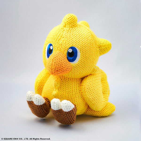 【Resale】"Final Fantasy" Knitted Plush Chocobo, Action & Toy Figures, animota