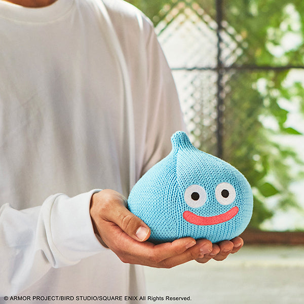 Dragon Quest Smile Slime Knitted Plush Slime