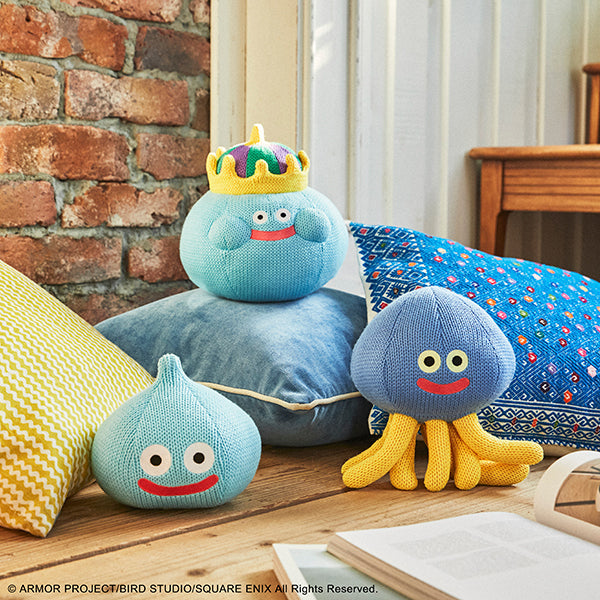 Dragon Quest Smile Slime Knitted Plush Slime