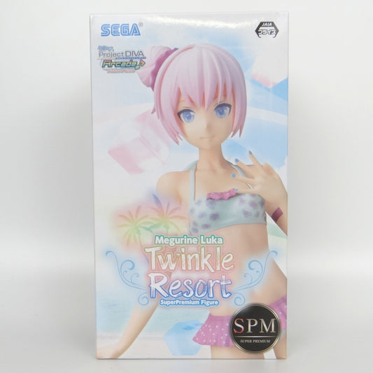 SEGA Hatsune Miku Project DIVA Arcade Future Tone Super Premium Figure Megurine Luca Twinkle Resort