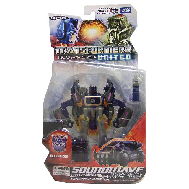 Transformers United UN-05 Soundwave Cybertron Mode, animota