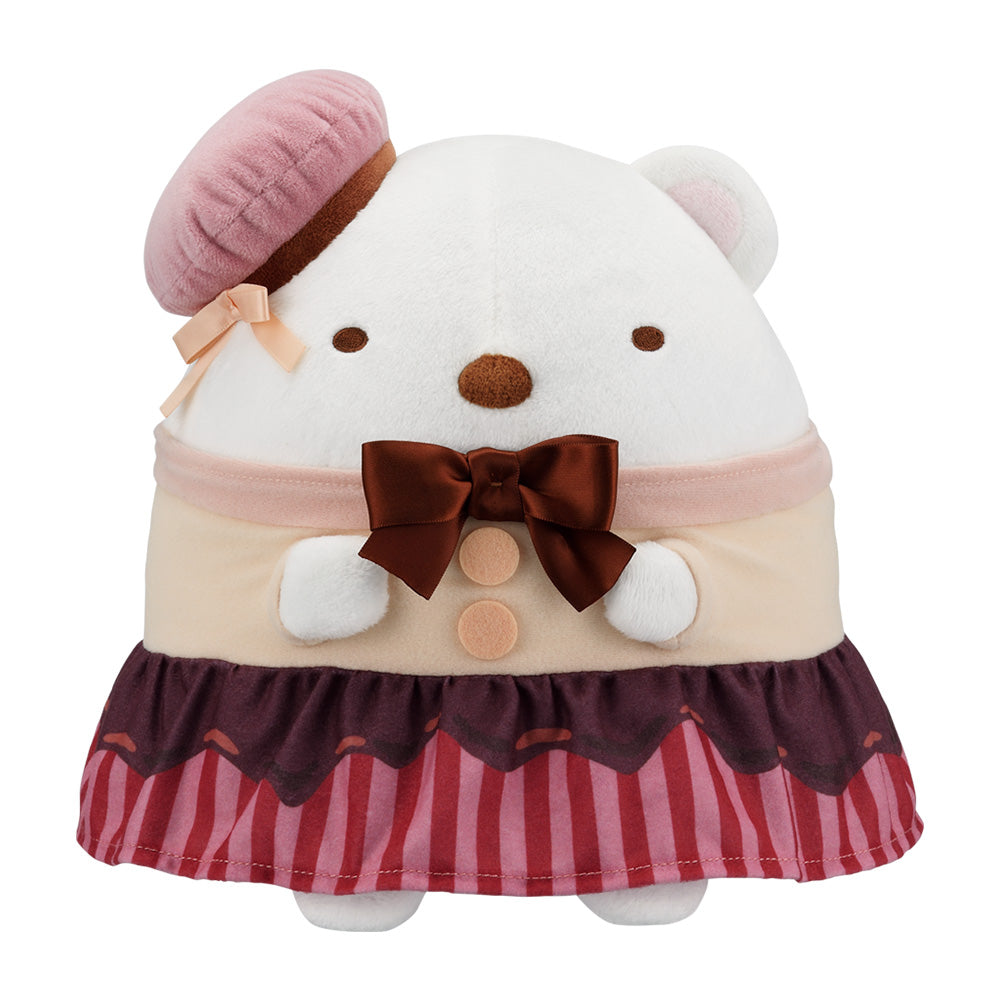 Sumikko Gurashi - Kissa Sumikko de Chocolate Fair - Shirokuma Plush Toy [Ichiban-Kuji Last One Prize]