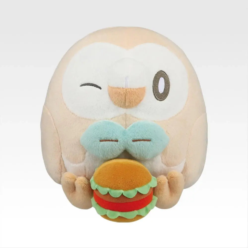 Poké Peace Welcome to the PEACEful Diner Rowlet Plush Toy [Ichiban-Kuji Prize C]