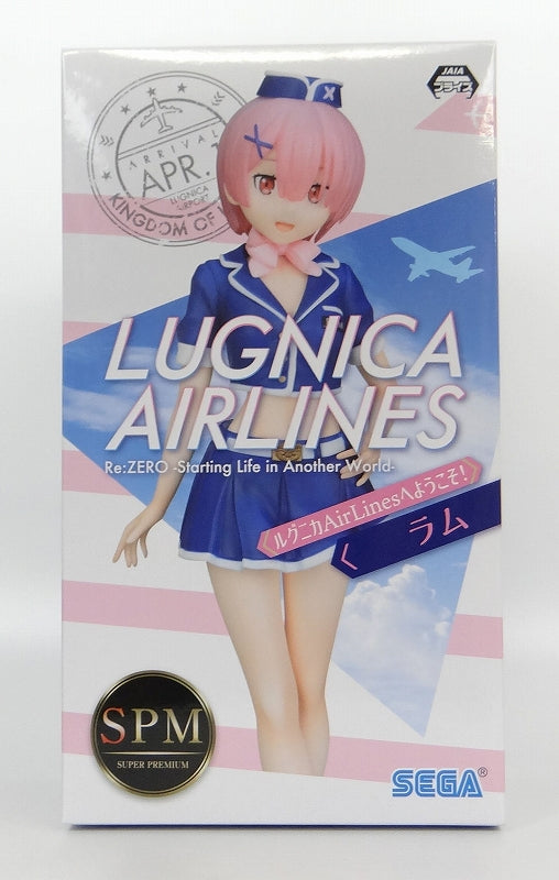 SEGA Re:Zero Starting Life in Another World  Super Premium Figure LUGNICA AIRLINES, animota