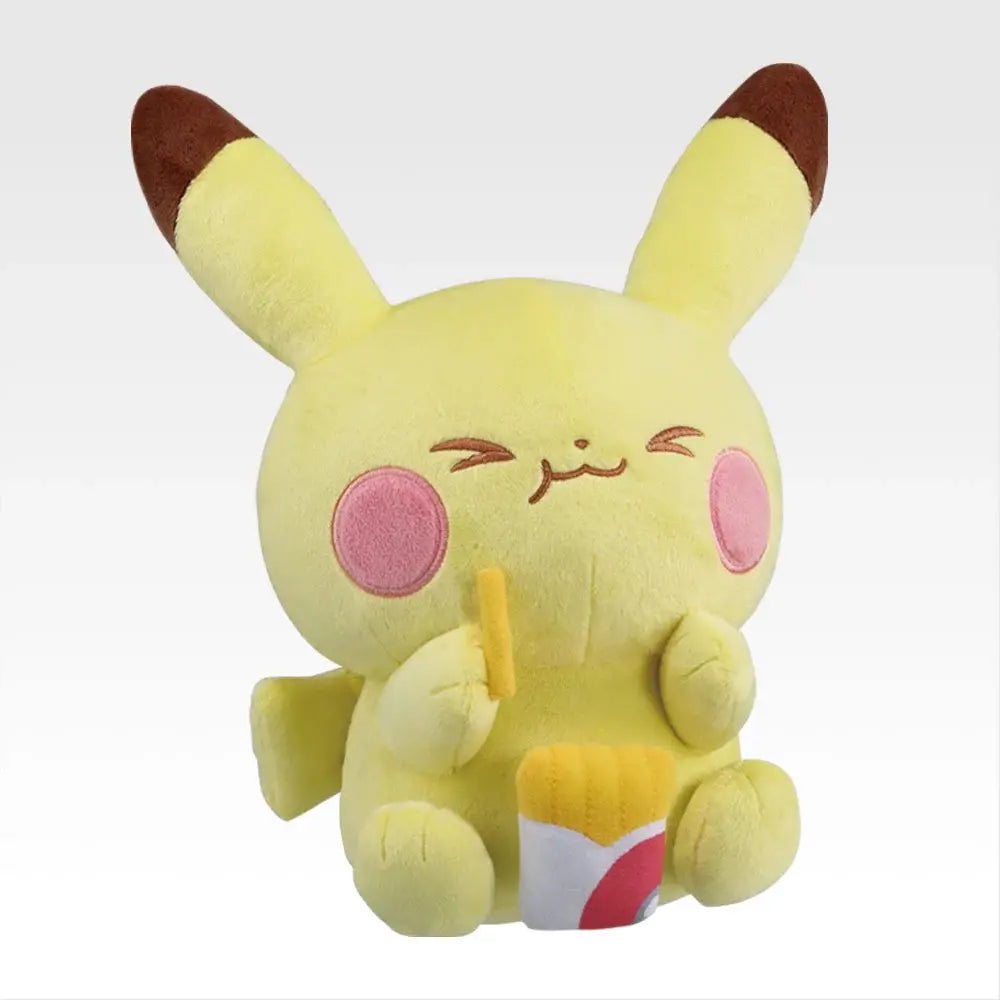 Poké Peace Welcome to the PEACEful Diner Pikachu Plush Toy [Ichiban-Kuji Prize B]