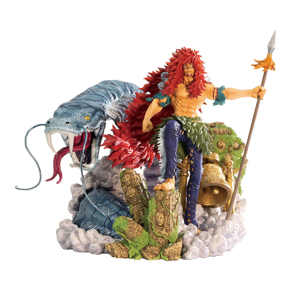 2024 12 ONE PIECE - King of Modeling - Kalgala, the Warrior of Shandra Metallic coloring Ver. [Ichiban-Kuji Prize B]