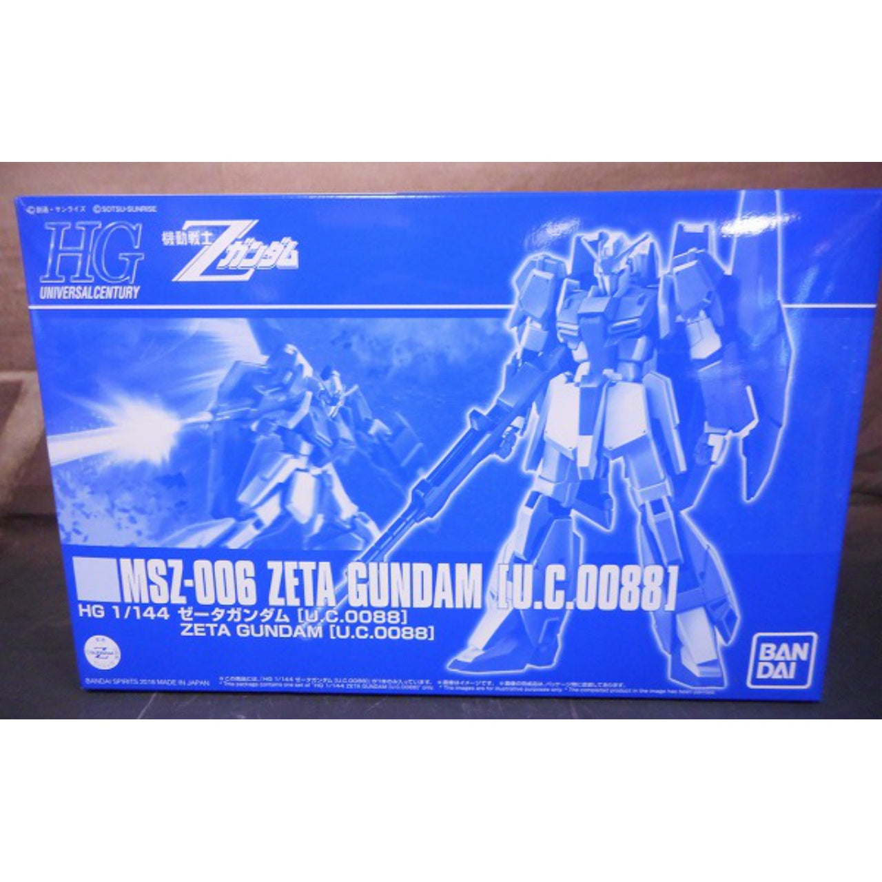 Figura de acción de Gundam Zeta UC0088 a escala 1/144 de HGUC