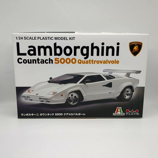 1/24 Lamborghini Countach LP5000 Quattrovalvole Japanese Version Special Specification Plastic Model