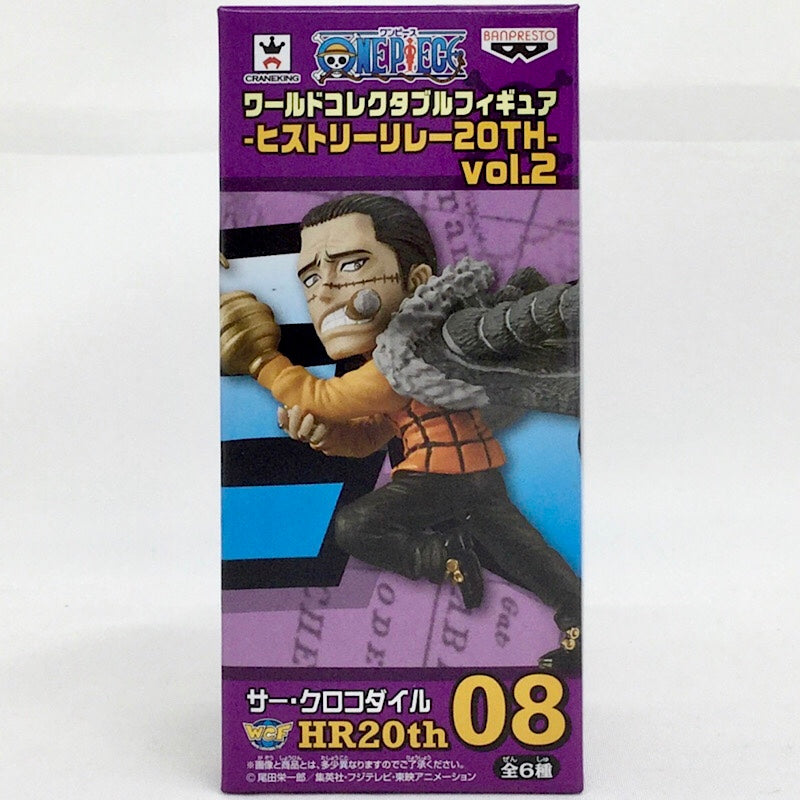 OnePiece World Collectable Figure History Relay 20TH Vol.2 HR20th08 Sir Crocodile