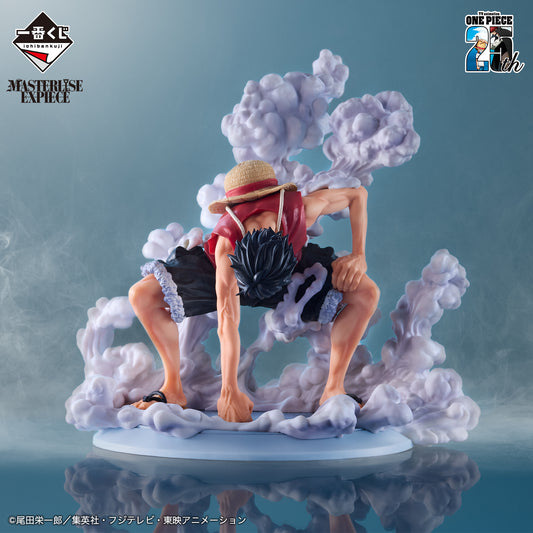 ONE PIECE 25th Anniversary of TV Animation - Road to the Pirate King Monkey.D.Luffy GEAR 2 MASTERLISE EXPIECE [Ichiban-Kuji Prize B]