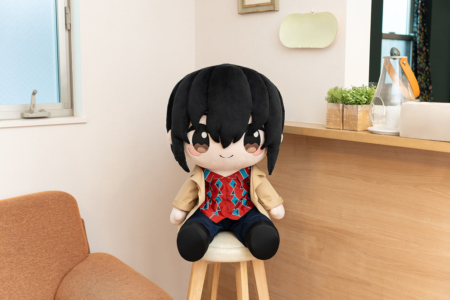 [Made-To-Order]Dokyu-to Petit SAKAMOTO DAYS Oversized Stuffed Toy: Nagumo