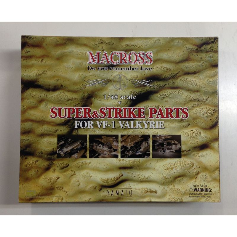 Yamato 1/48 Macross Super and Strike Parts FOR VF-1 Valkyrie, Action & Toy Figures, animota