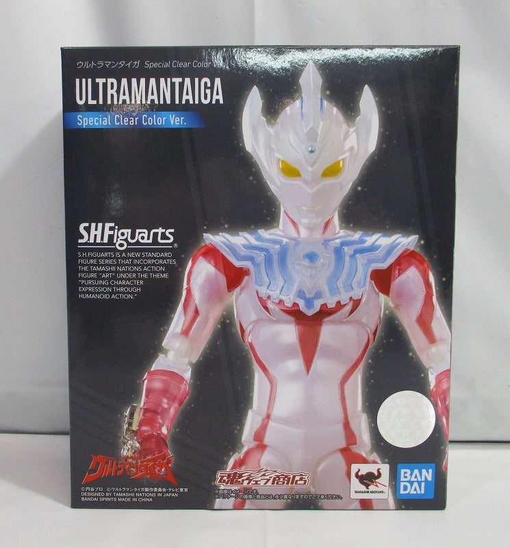 SHFiguarts Ultraman Taiga Versión especial en color transparente.