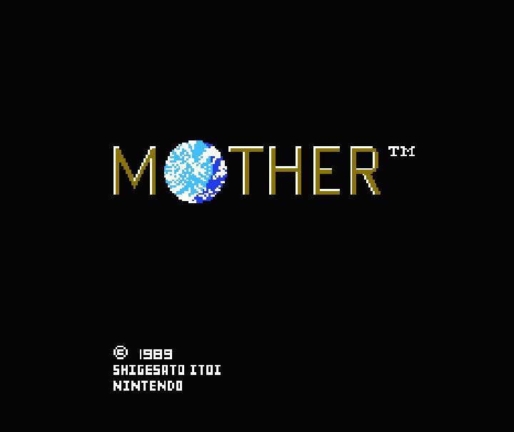 MOTHER(EarthBouningnd Begins)Nintendo Famicom Japanese Version