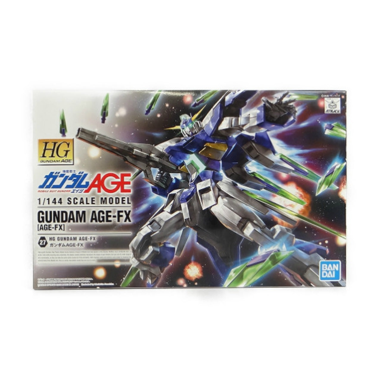 Gundam AGE Series HG 1/144 Gundam AGE-FX, Action & Toy Figures, animota