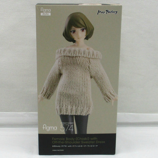 figma 574 Female body (Chiaki) with off-shoulder sweater dress