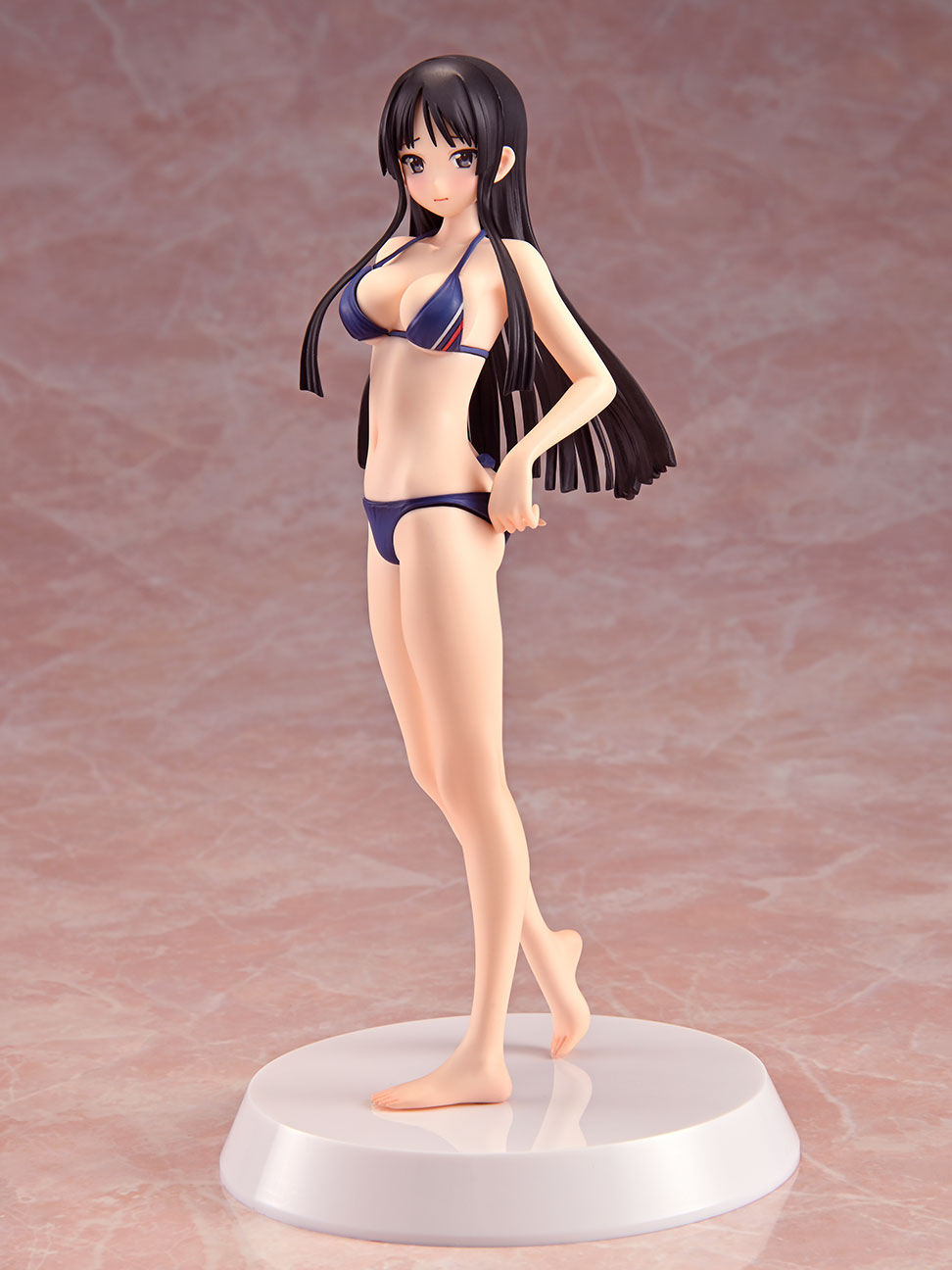 Assemble Heroines TV Anime "K-On!!" Mio Akiyama [Summer Queens] 1/8 Half Completed Assembly Figure