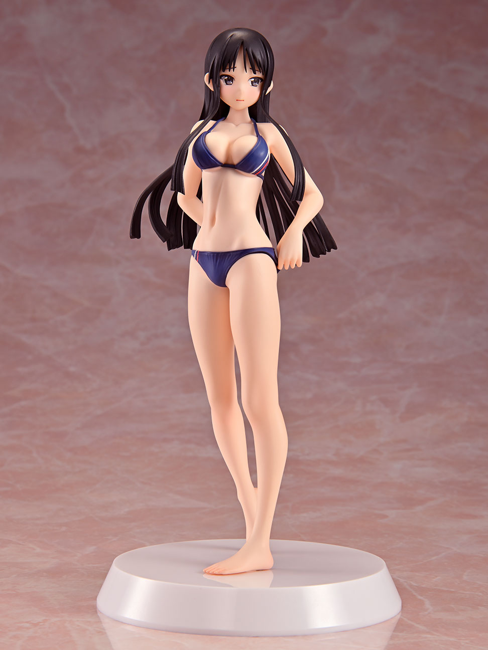 Assemble Heroines TV Anime "K-On!!" Mio Akiyama [Summer Queens] 1/8 Half Completed Assembly Figure