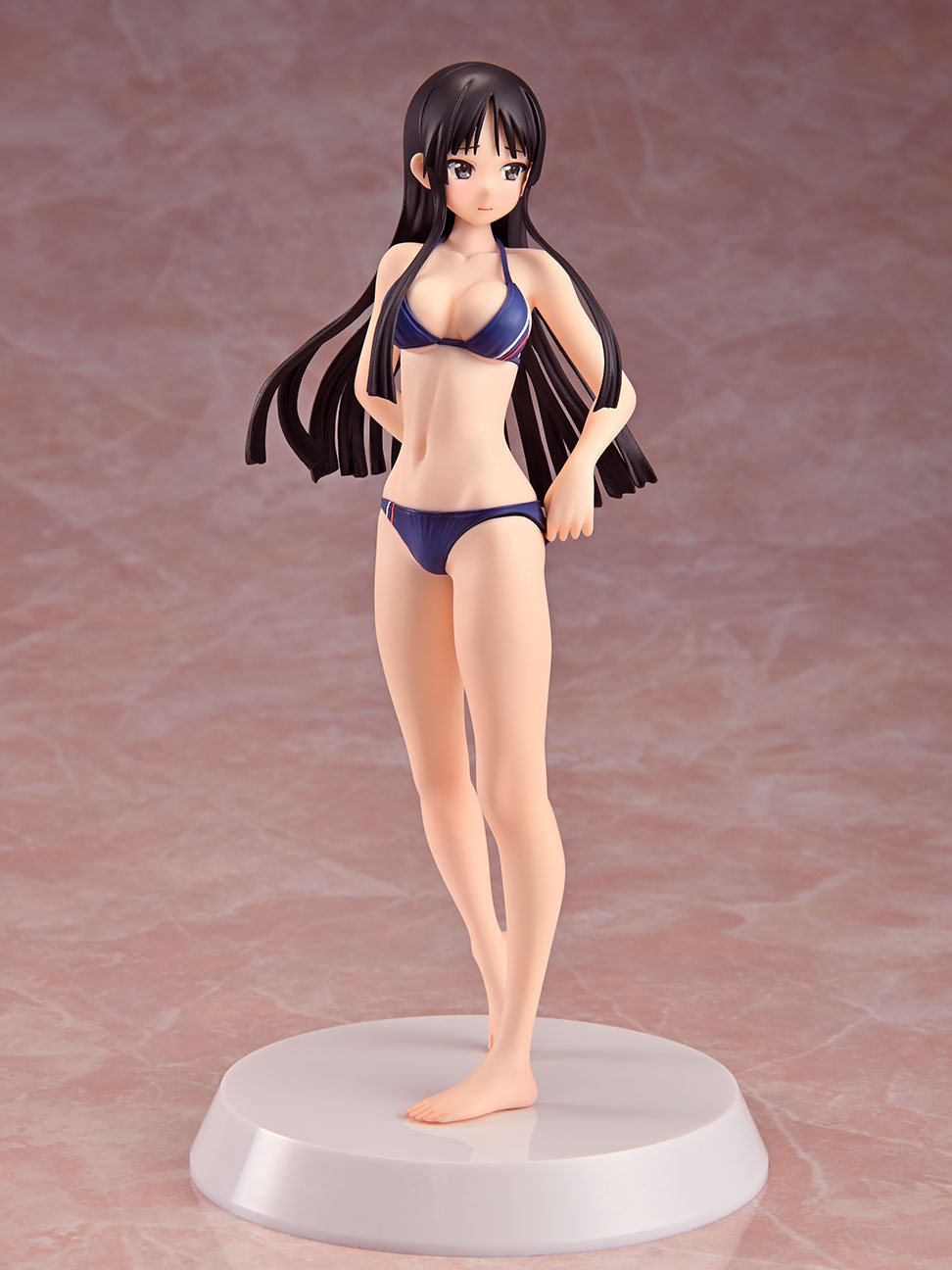 Assemble Heroines TV Anime "K-On!!" Mio Akiyama [Summer Queens] 1/8 Half Completed Assembly Figure