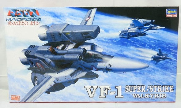 The Super Dimension Fortress Macross 1/72 VF-1 Super/Strike Valkyrie Plastic Model, Action & Toy Figures, animota
