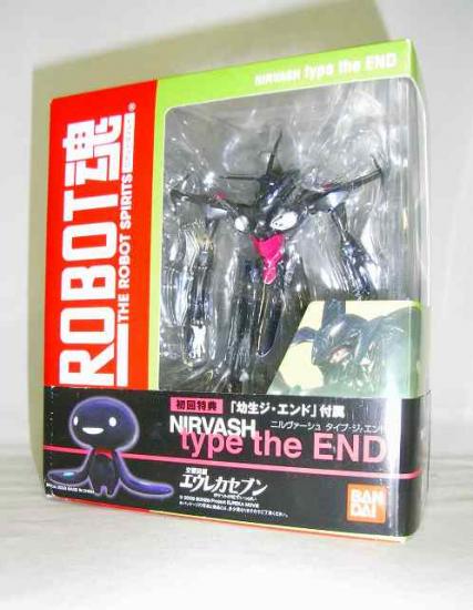 ROBOT Tamashii 021 Nirvash escribe el FINAL