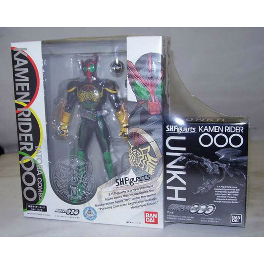 S.H.Figuarts Masked Rider OOO Tatoba Combo with Unkh Arm, Action & Toy Figures, animota