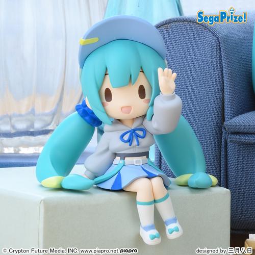 Hatsune Miku Series - Fuwapuchi Chokonose Mini Figure - Hatsune Miku Vol.3 A