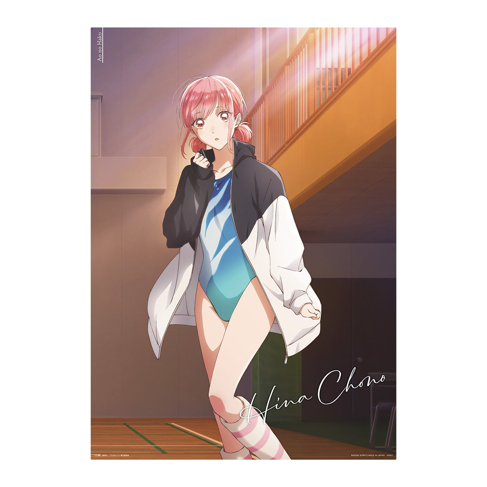 Blue Box - Hina Chono Newly Drawn Clear Poster [Ichiban-Kuji Prize B]