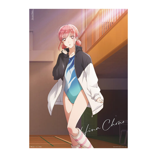 Blue Box - Hina Chono Newly Drawn Clear Poster [Ichiban-Kuji Prize B]
