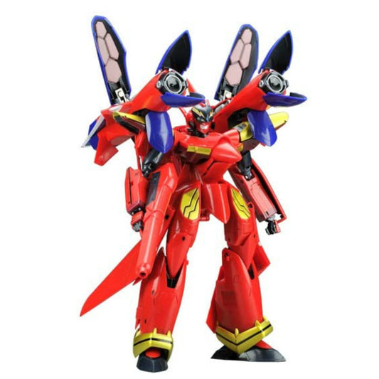 ARCADIA Macross7 Fully Transformable 1/60 VF-19 Kai Nekki Basara Special with Sound Booster, Action & Toy Figures, animota