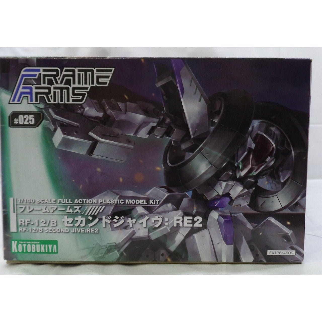 Kotobukiya Frame Arms #025 1/100 RF-12/B Second Jive: RE2, animota