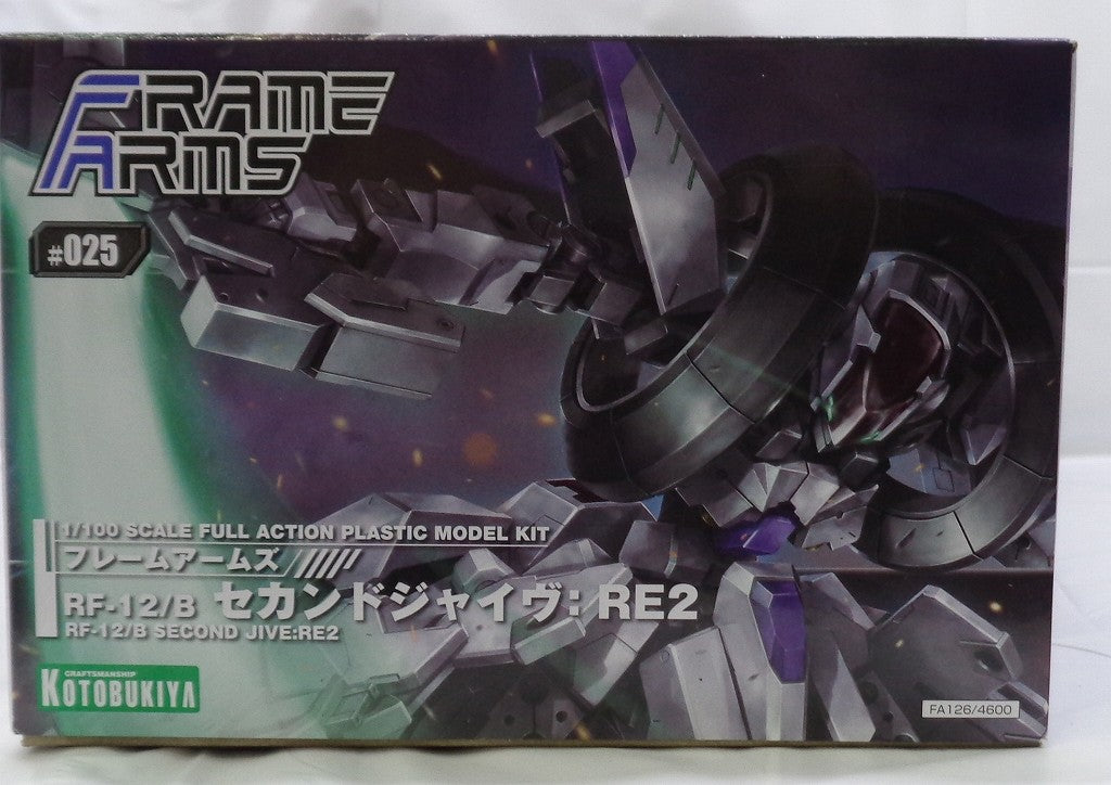 Kotobukiya Frame Arms #025 1/100 RF-12/B Second Jive: RE2