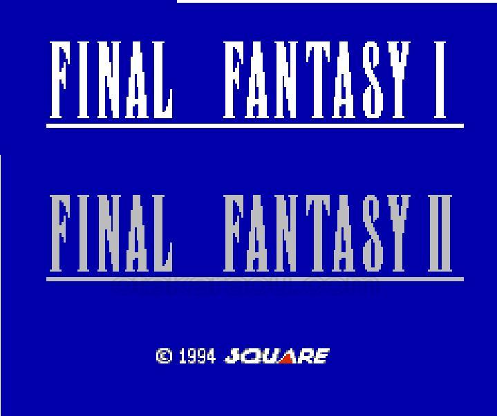 FINAL FANTASYI・II.Nintendo Famicom Japanese Version