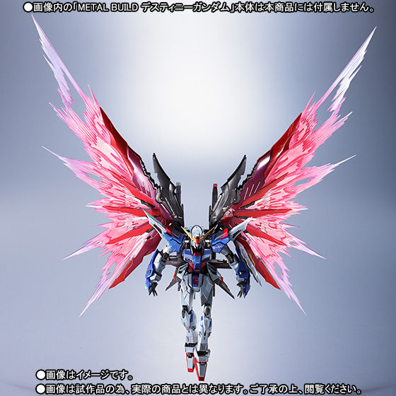 METAL BUILD - Destiny Gundam Wing of Light Option Set [Tamashii