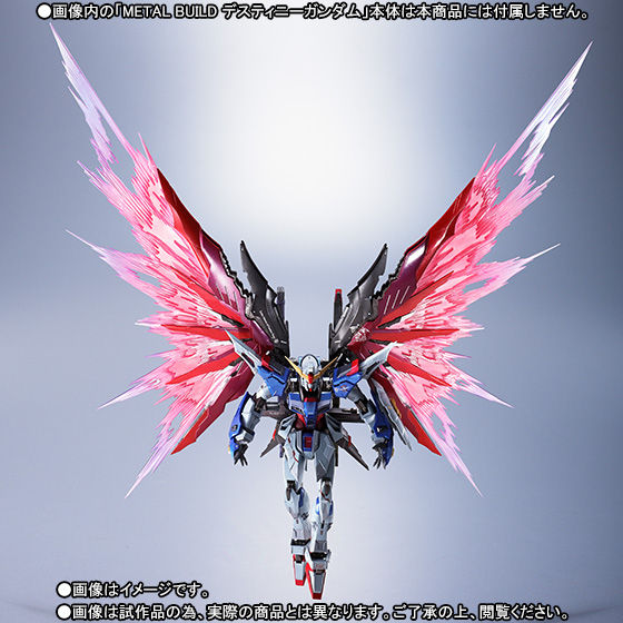 METAL BUILD - Destiny Gundam Wing of Light Option Set [Tamashii Web Shoten Exclusive]
