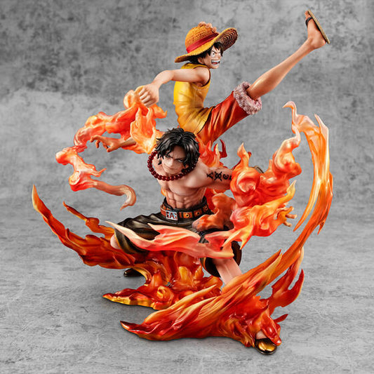 Portrait.Of.Pirates One Piece [NEO-MAXIMUM] Luffy & Ace -Brotherhood- 20th LIMITED Ver.