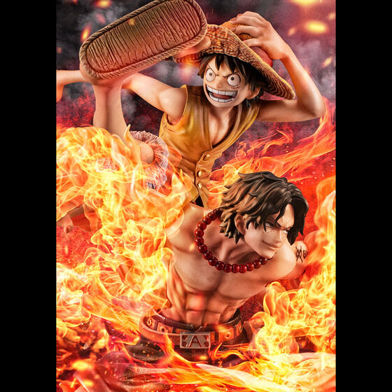 Portrait.Of.Pirates One Piece [NEO-MAXIMUM] Luffy & Ace -Brotherhood- 20th LIMITED Ver.