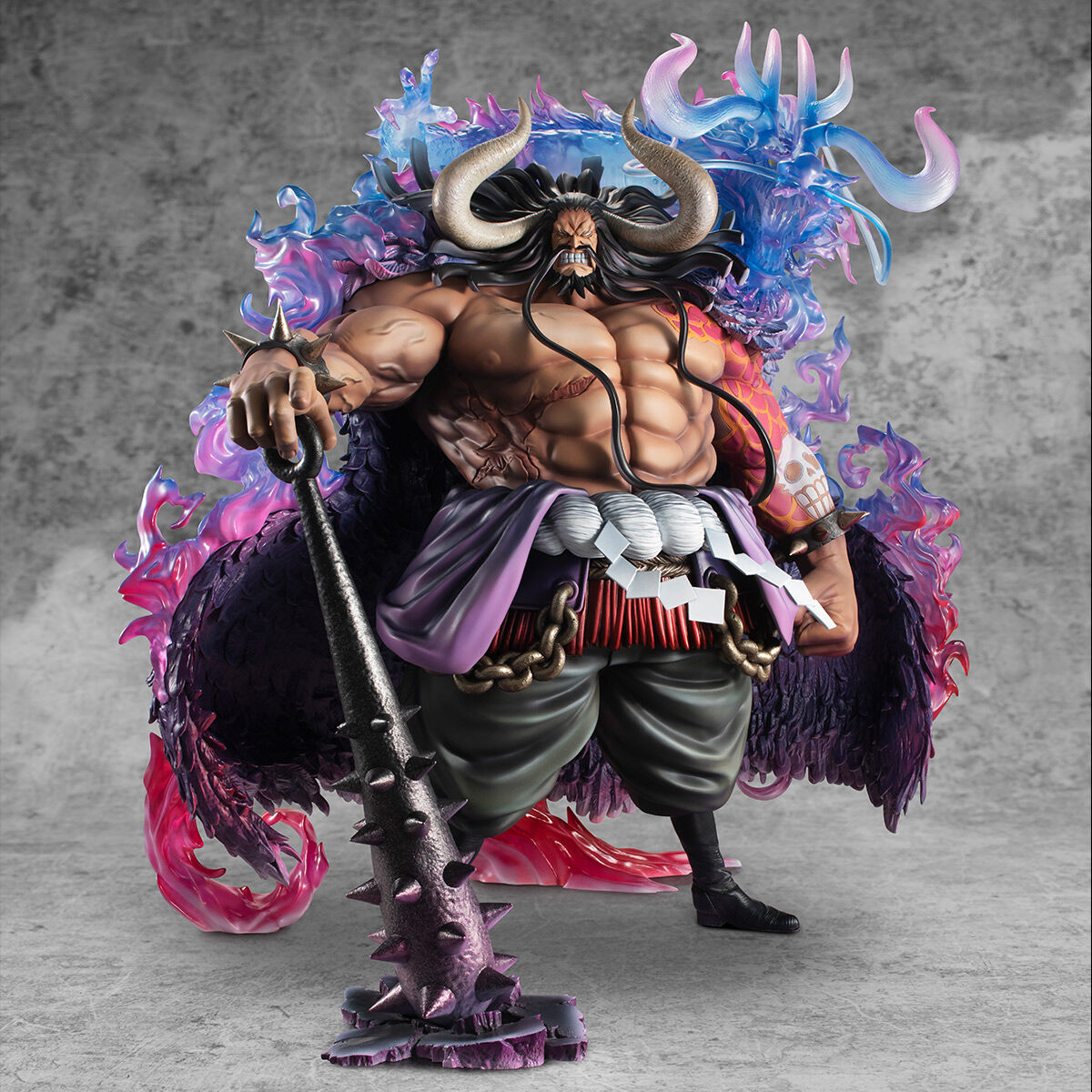 Portrait.Of.Pirates ONE PIECE "WA-MAXIMUM" Kaido, The King of the Beasts [Super Exclusive Reproduction Edition] Complete Figure, Action & Toy Figures, animota