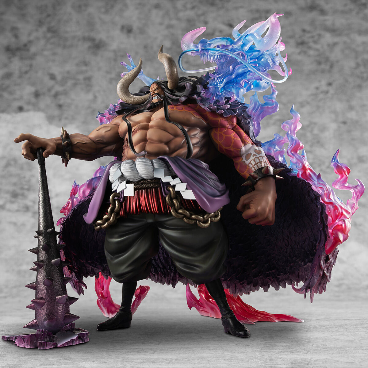 Portrait.Of.Pirates ONE PIECE "WA-MAXIMUM" Kaido, The King of the Beasts [Super Exclusive Reproduction Edition] Complete Figure, Action & Toy Figures, animota
