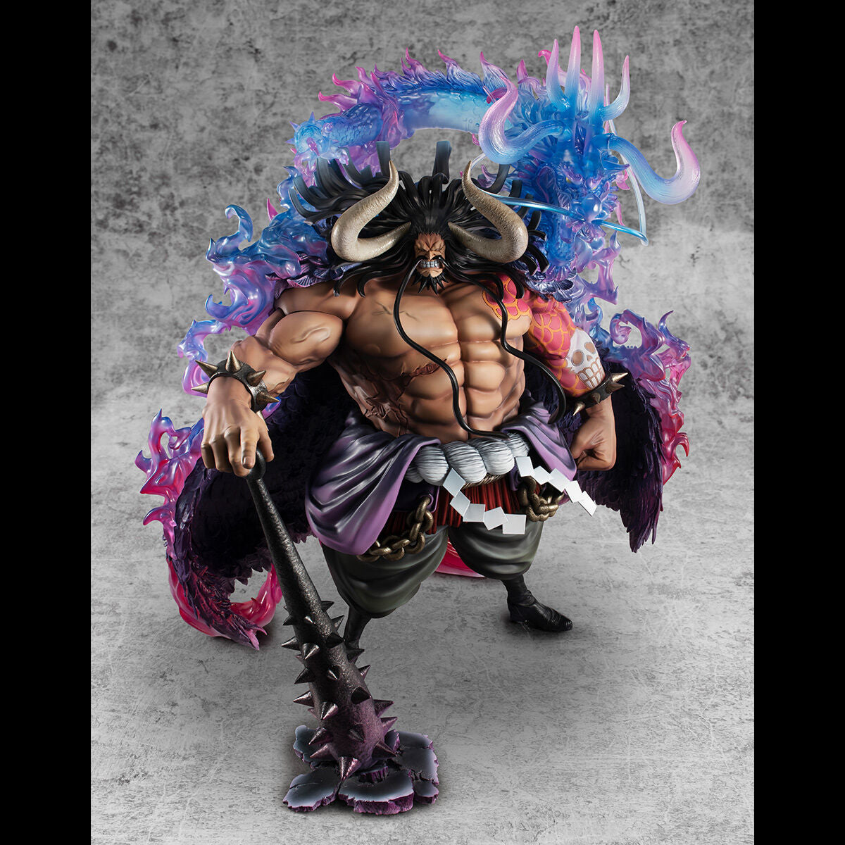Portrait.Of.Pirates ONE PIECE "WA-MAXIMUM" Kaido, The King of the Beasts [Super Exclusive Reproduction Edition] Complete Figure, Action & Toy Figures, animota