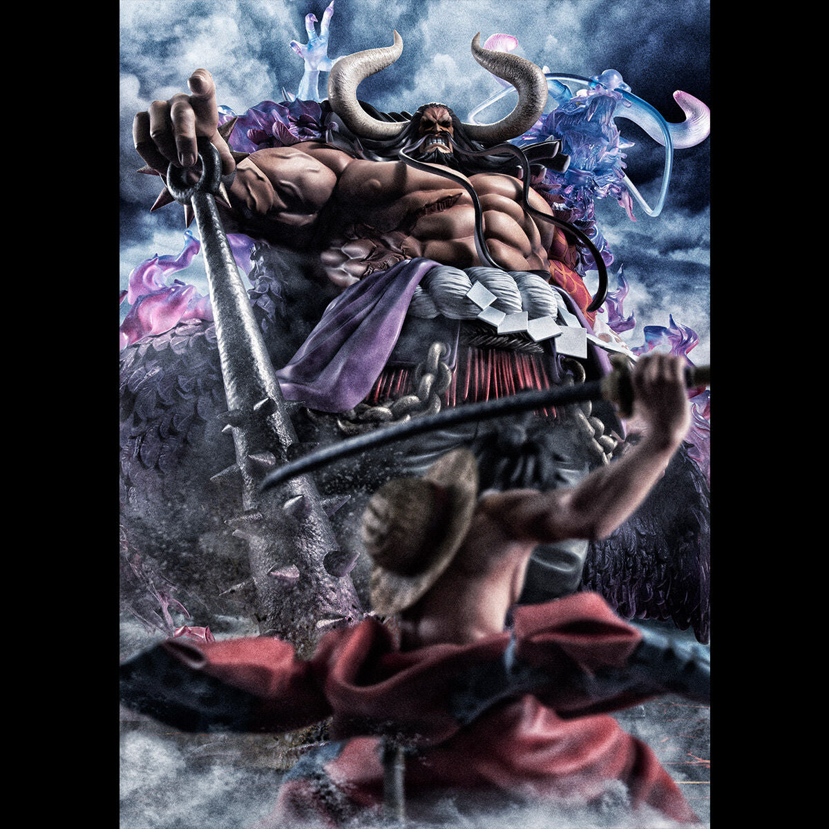 Portrait.Of.Pirates ONE PIECE "WA-MAXIMUM" Kaido, The King of the Beasts [Super Exclusive Reproduction Edition] Complete Figure, Action & Toy Figures, animota