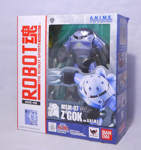 ROBOT SPIRITS 212 MSM-07 Z'Gok Mass Production Type ver.A.N.I.M.E., Action & Toy Figures, animota