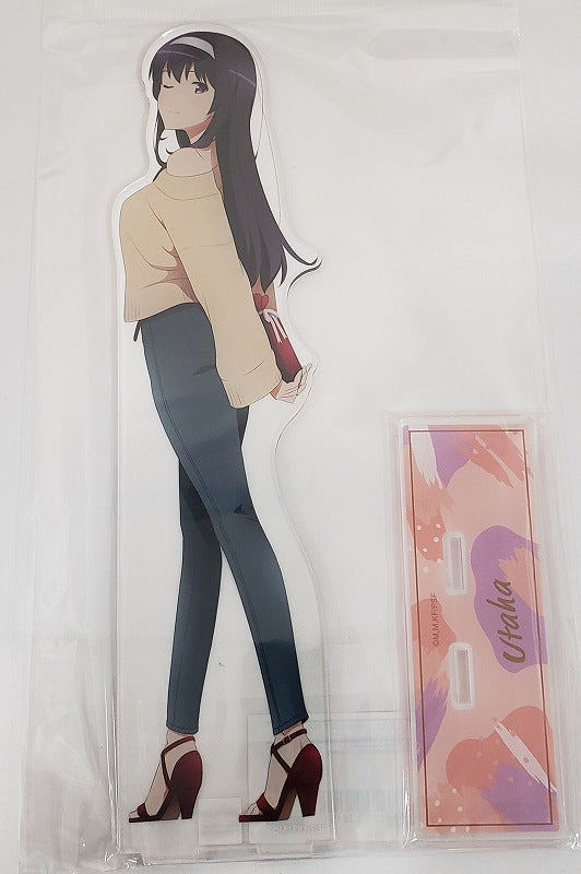 Saekano: How to Raise a Boring Girlfriend Fine New Illustration Utaha 1/7 Scale BIG Acrylic Stand Eriri Birthday 2022 ver.
