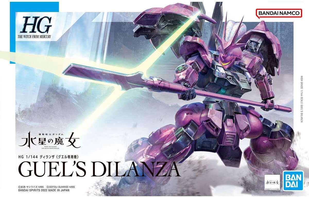 HG 1/144 "Mobile Suit Gundam: The Witch from Mercury" Guel's Dilanza | animota