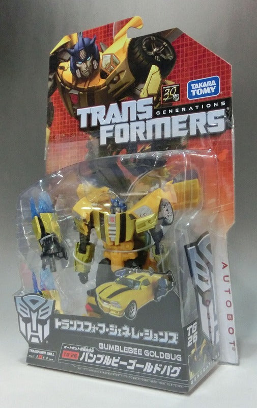 Transformers Generations TG26 Bumblebee Goldbug, animota