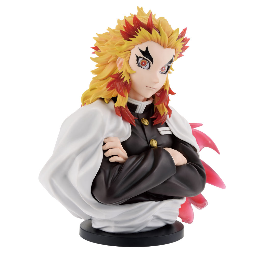 Demon Slayer: Kimetsu no Yaiba - Let Your Soul Burn - Kyojuro Rengoku Art Scale Figure Last One Ver. [Ichiban-Kuji Prize Last One], Action & Toy Figures, animota