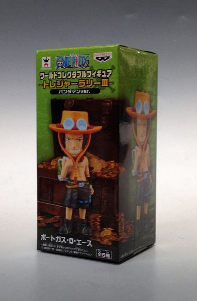 OnePiece World Collectable Figure -Treasure Rally III- Pandaman Ver. Ace, animota