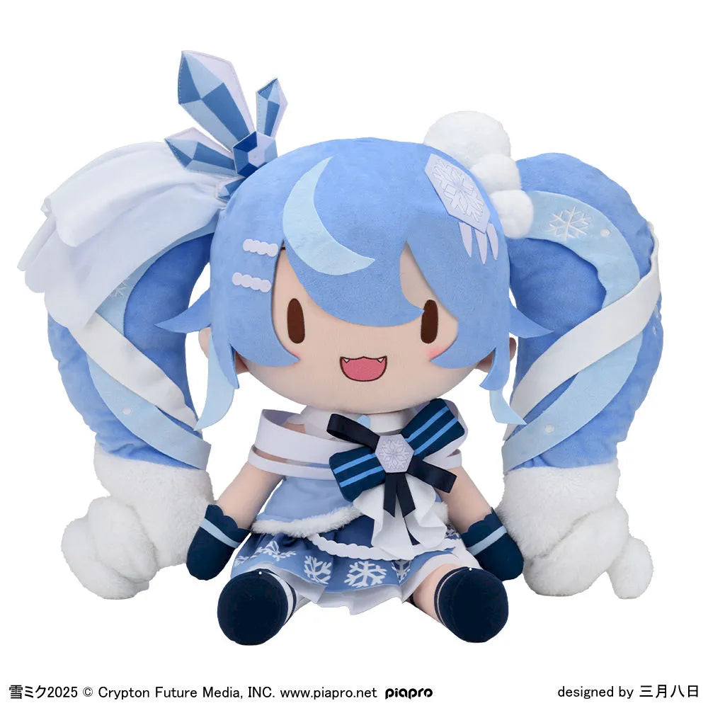 Snow Miku 2025 Fuwa Petit Dodeka Jumbo Plush