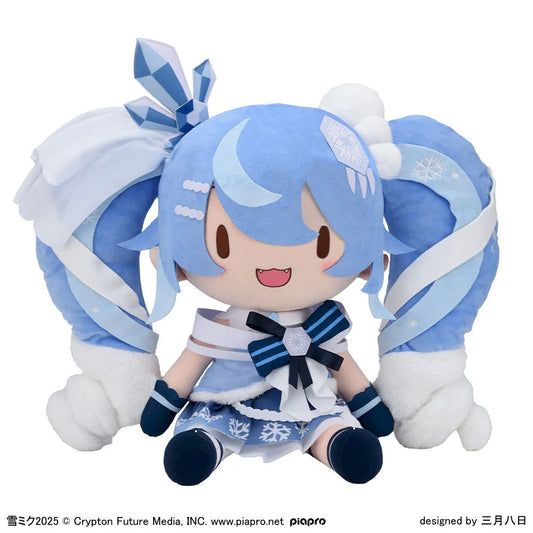 Snow Miku 2025 Fuwa Petit Dodeka Jumbo Plush
